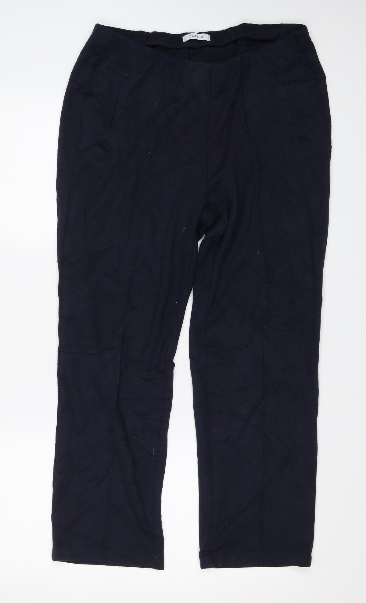 Marks & Spencer Womens Blue   Trousers  Size 16 L25 in