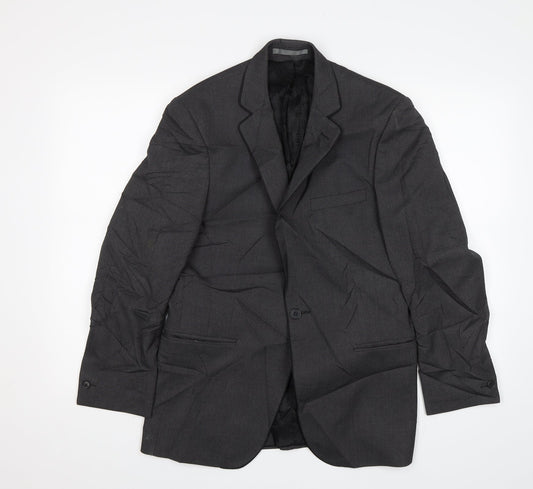 Red Herring Mens Grey   Jacket Blazer Size 38
