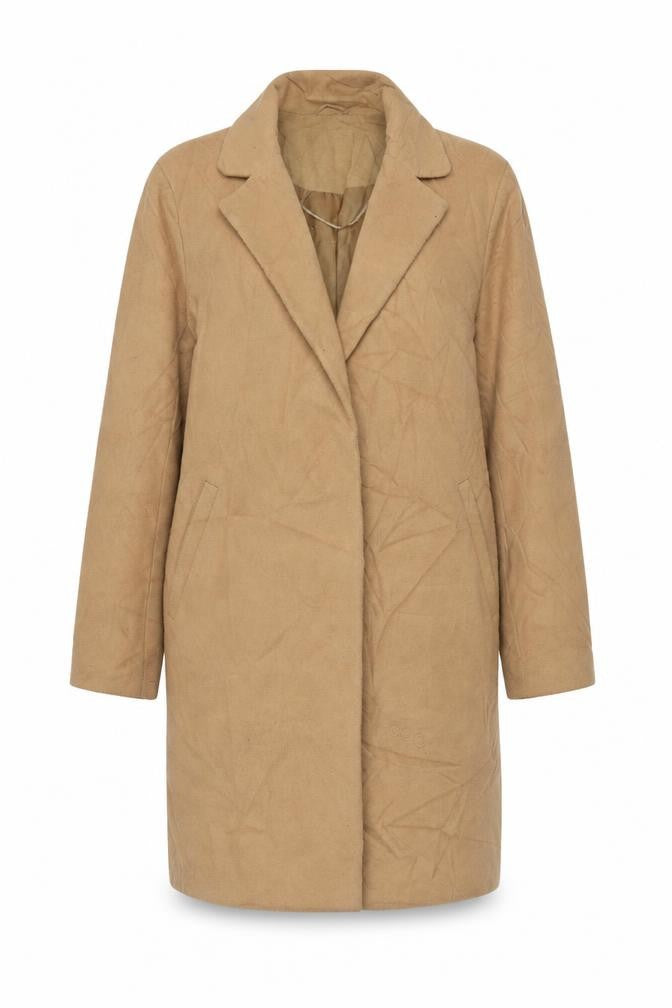 New Look Womens Brown   Overcoat Jacket Size 12