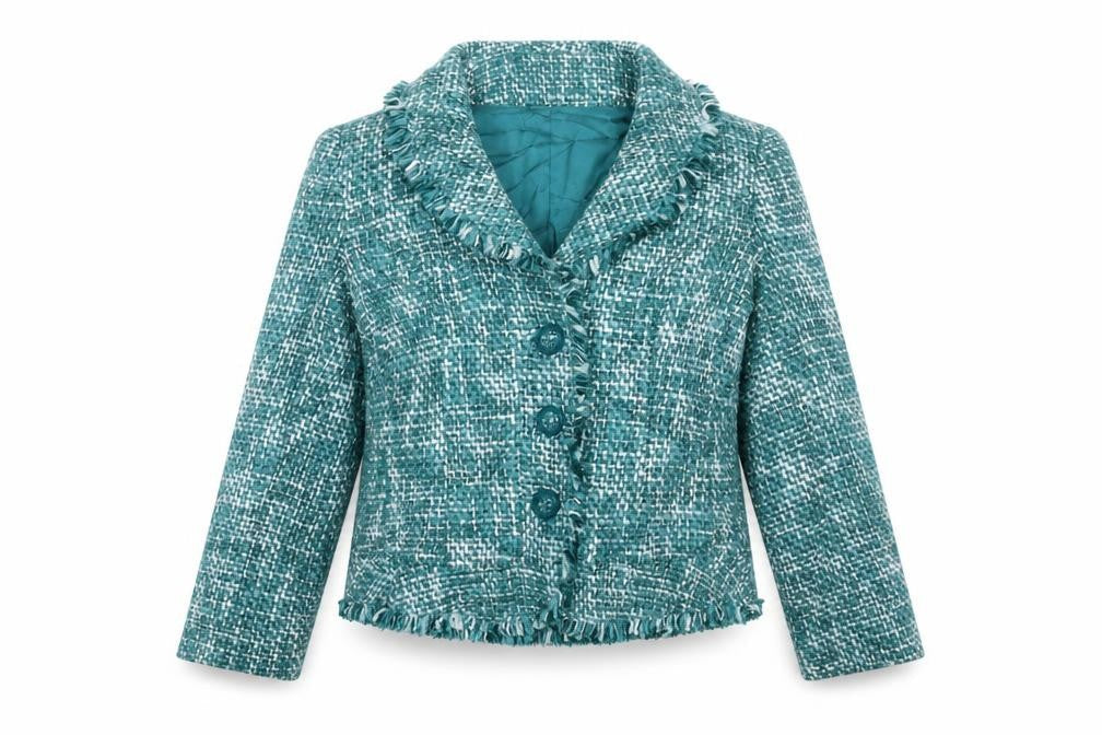 Alex & Co Womens Green   Jacket  Size 8