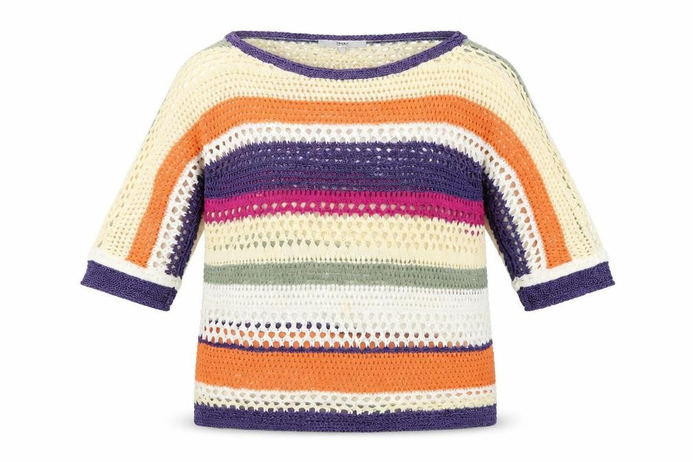 NEXT Womens Multicoloured Striped  Pullover Jumper Size S