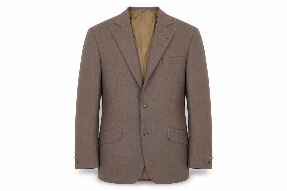 Thomas Davis Mens Brown   Jacket Blazer Size 38