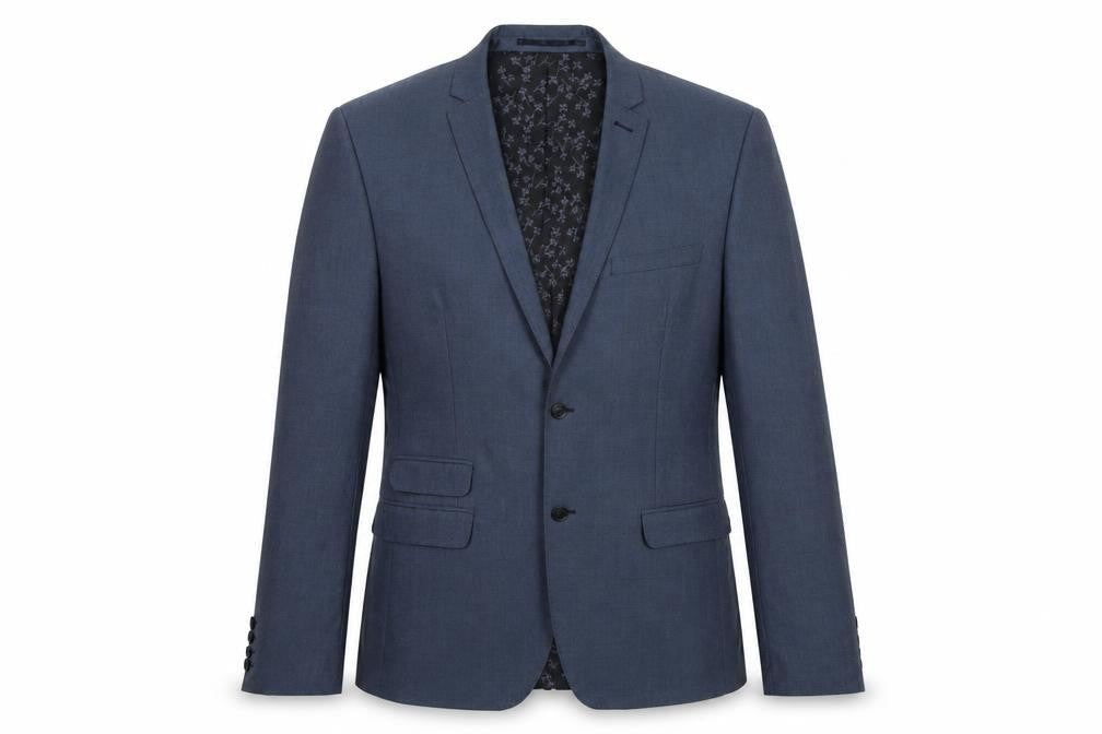 limehaus Mens Blue   Jacket Blazer Size 38