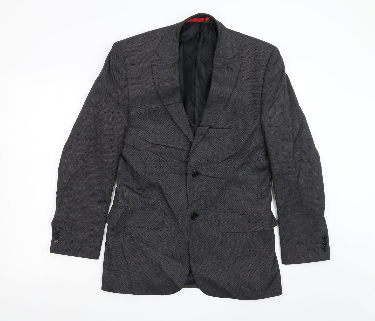 Burton Mens Grey   Jacket Blazer Size 36