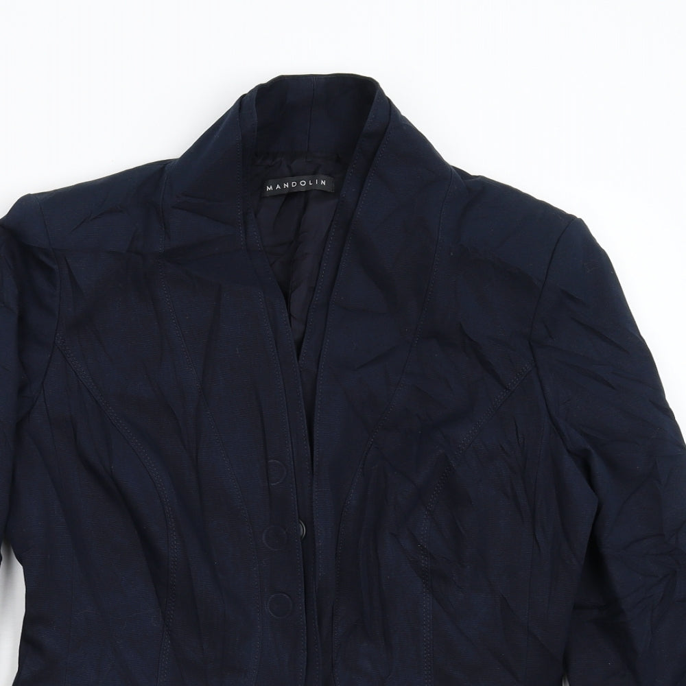 Mandolin Womens Blue   Jacket  Size 12