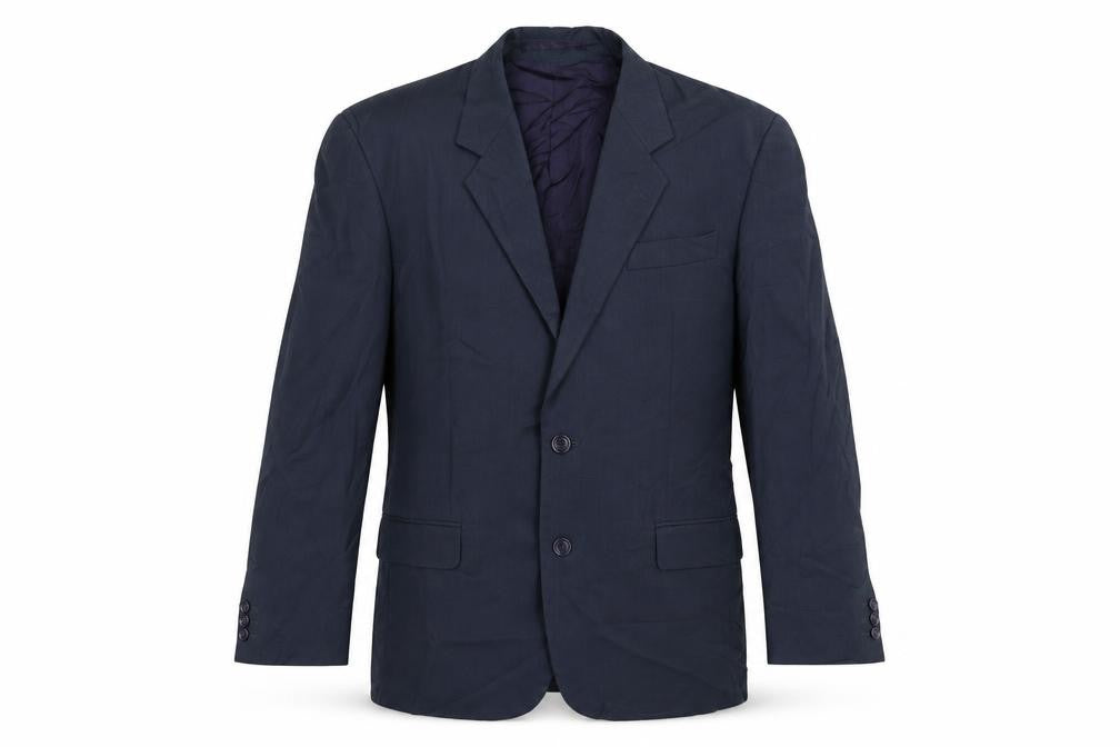 David Moss Mens Blue   Jacket Blazer Size 44