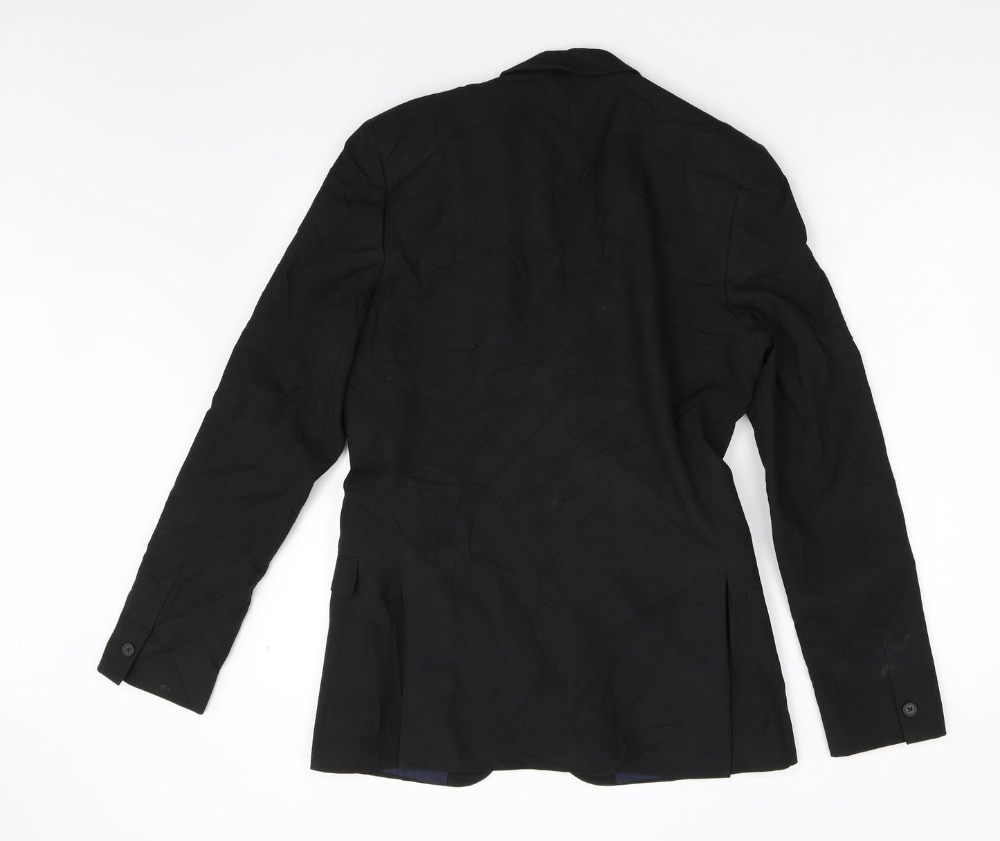 Red Herring Mens Black   Jacket Blazer Size 36