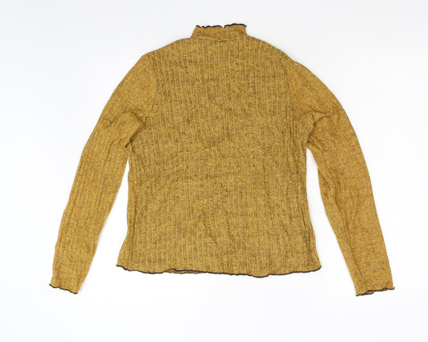 Primark Womens Yellow  Knit Pullover Jumper Size L