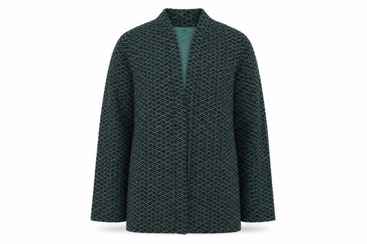 Primark Womens Green Geometric  Jacket  Size 10