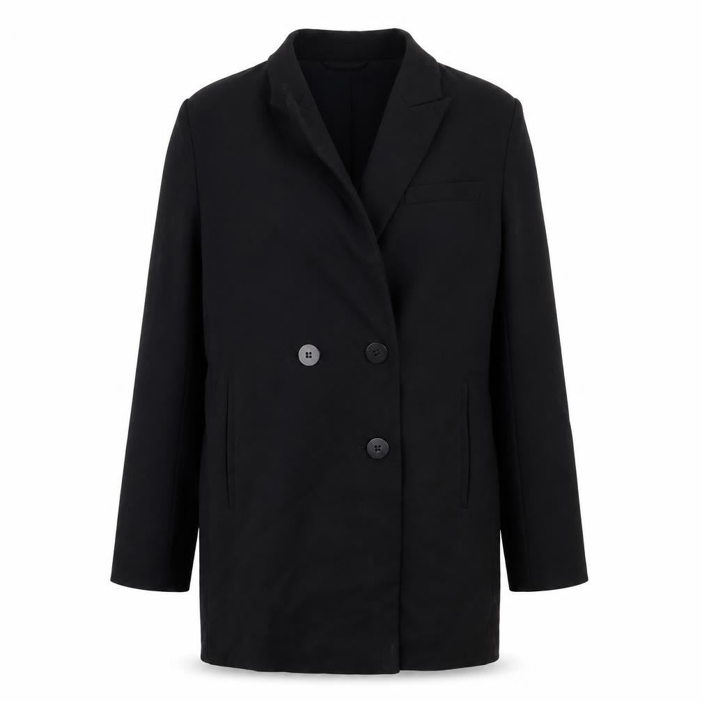 H&M Womens Black   Gilet Blazer Size 8