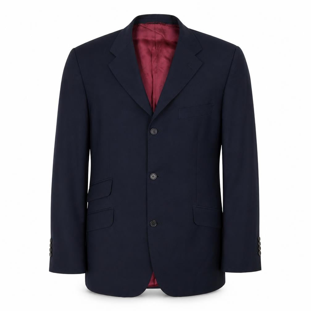 Angelico Mens Blue   Jacket Blazer Size L