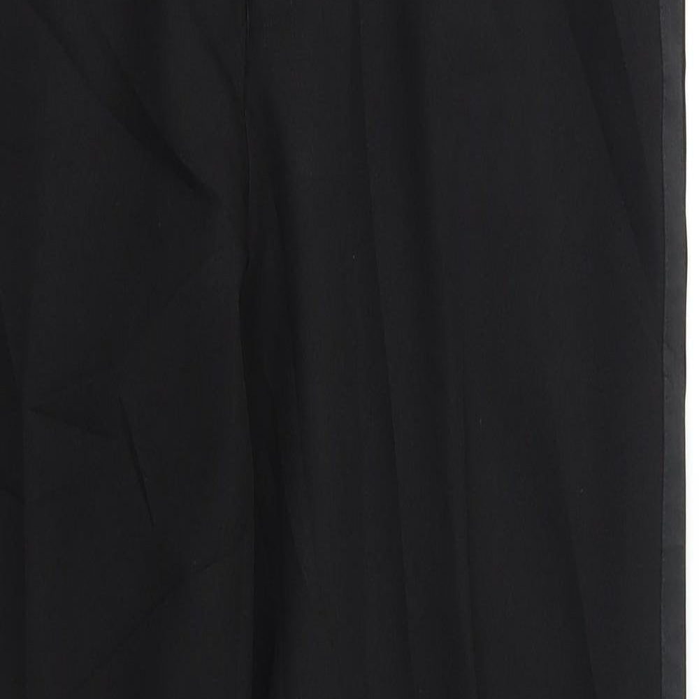 Preworn Womens Black   Dress Pants Trousers Size 32 L30 in