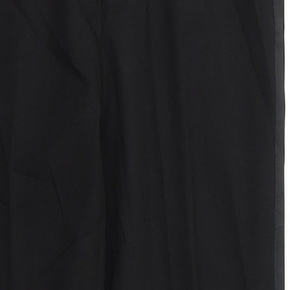Preworn Womens Black   Dress Pants Trousers Size 32 L30 in