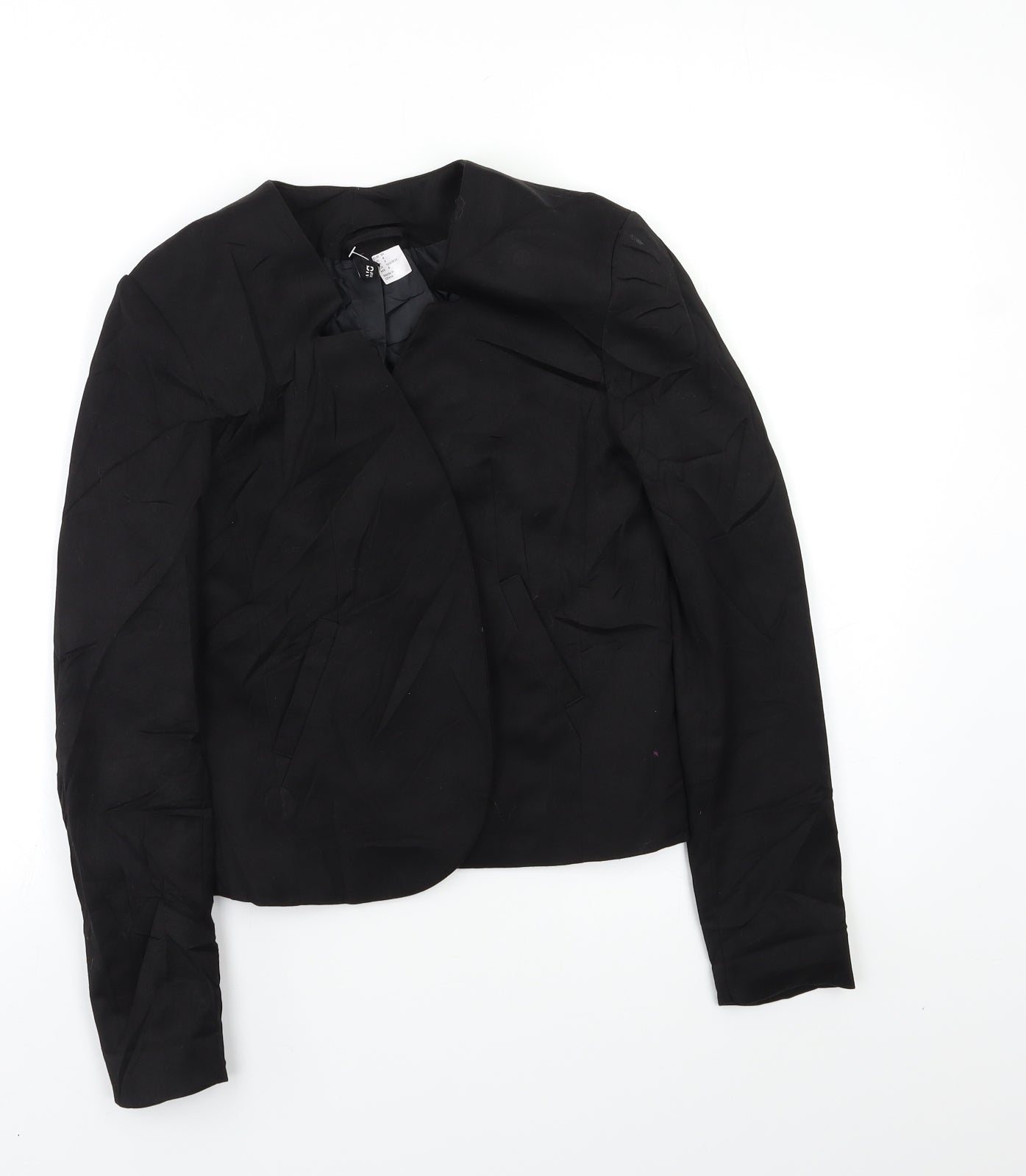 H&M Womens Black   Jacket Blazer Size S