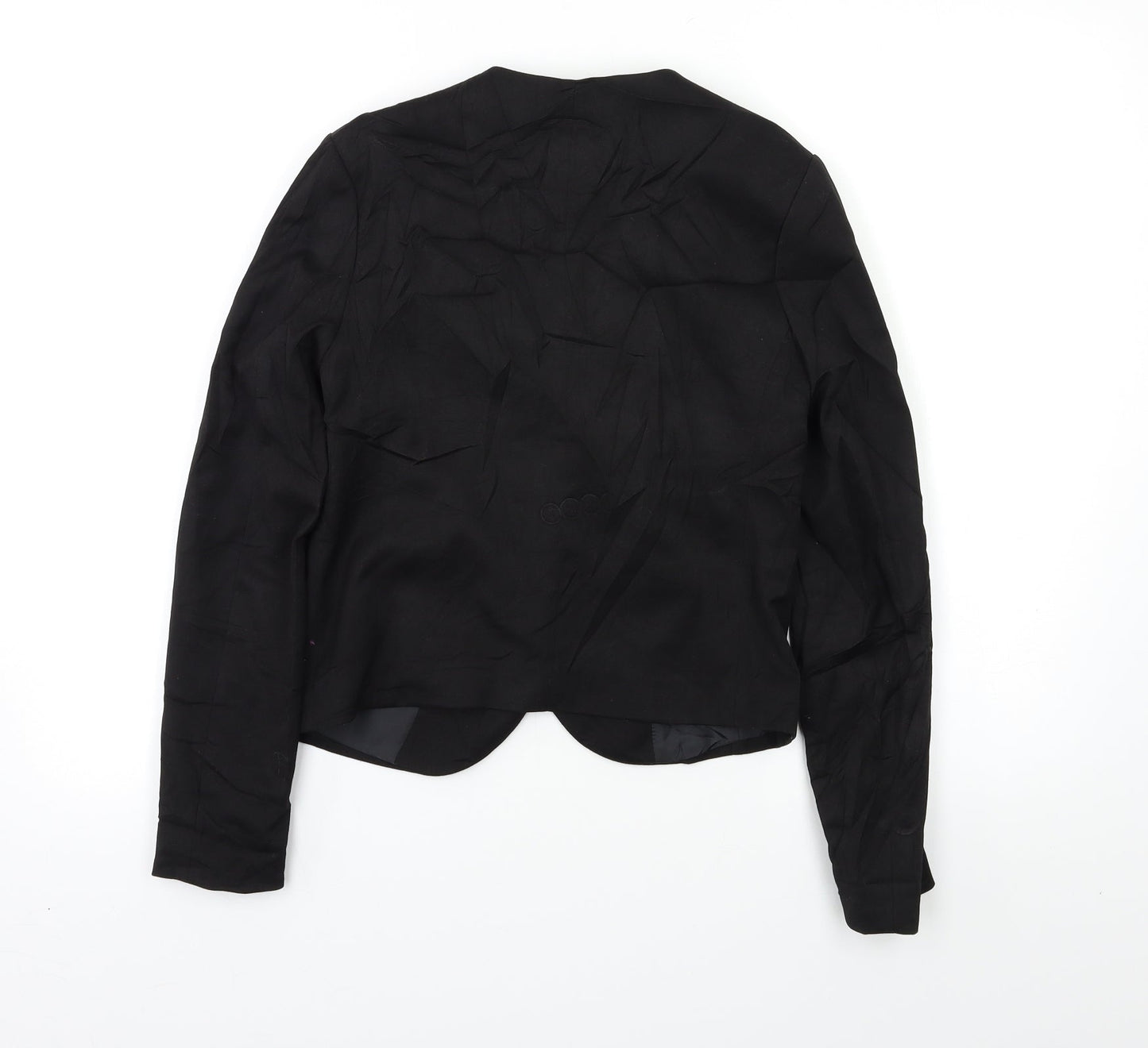 H&M Womens Black   Jacket Blazer Size S