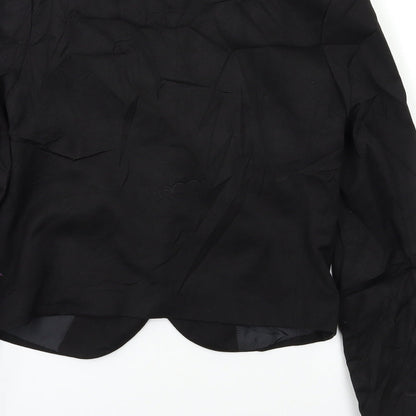 H&M Womens Black   Jacket Blazer Size S