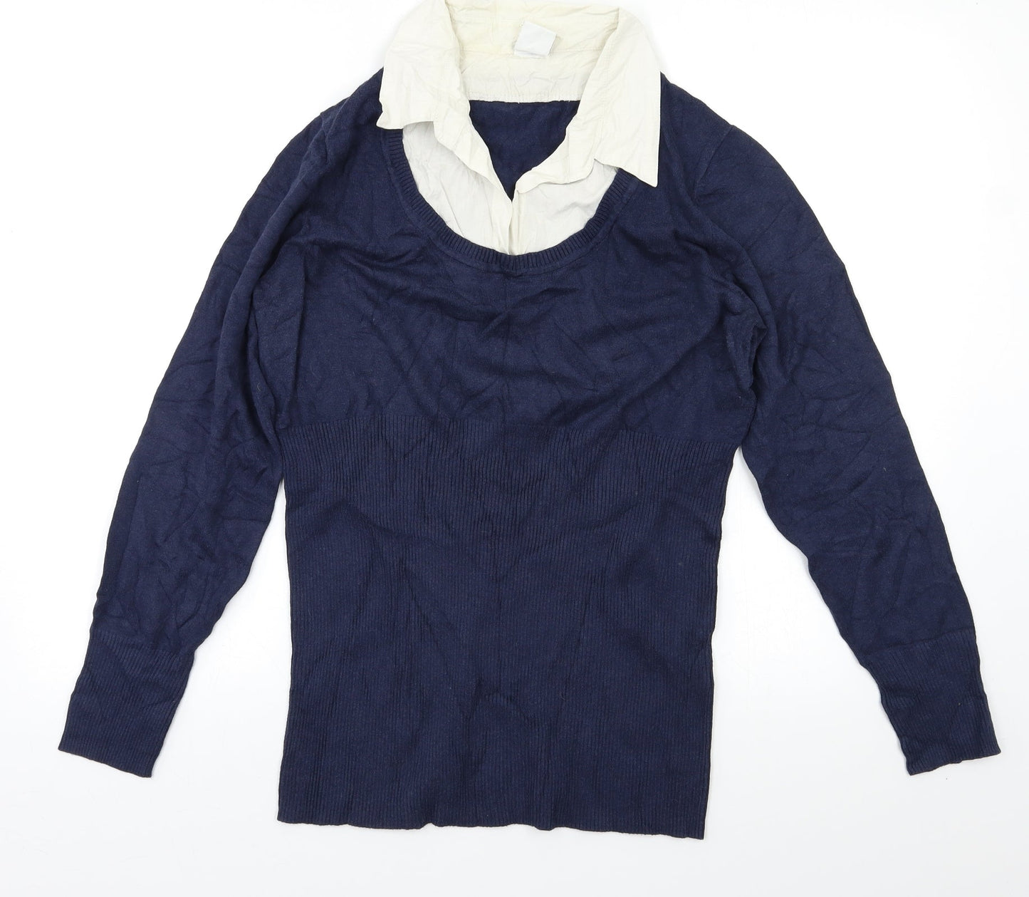 Preworn Womens Blue   Pullover Jumper Size M