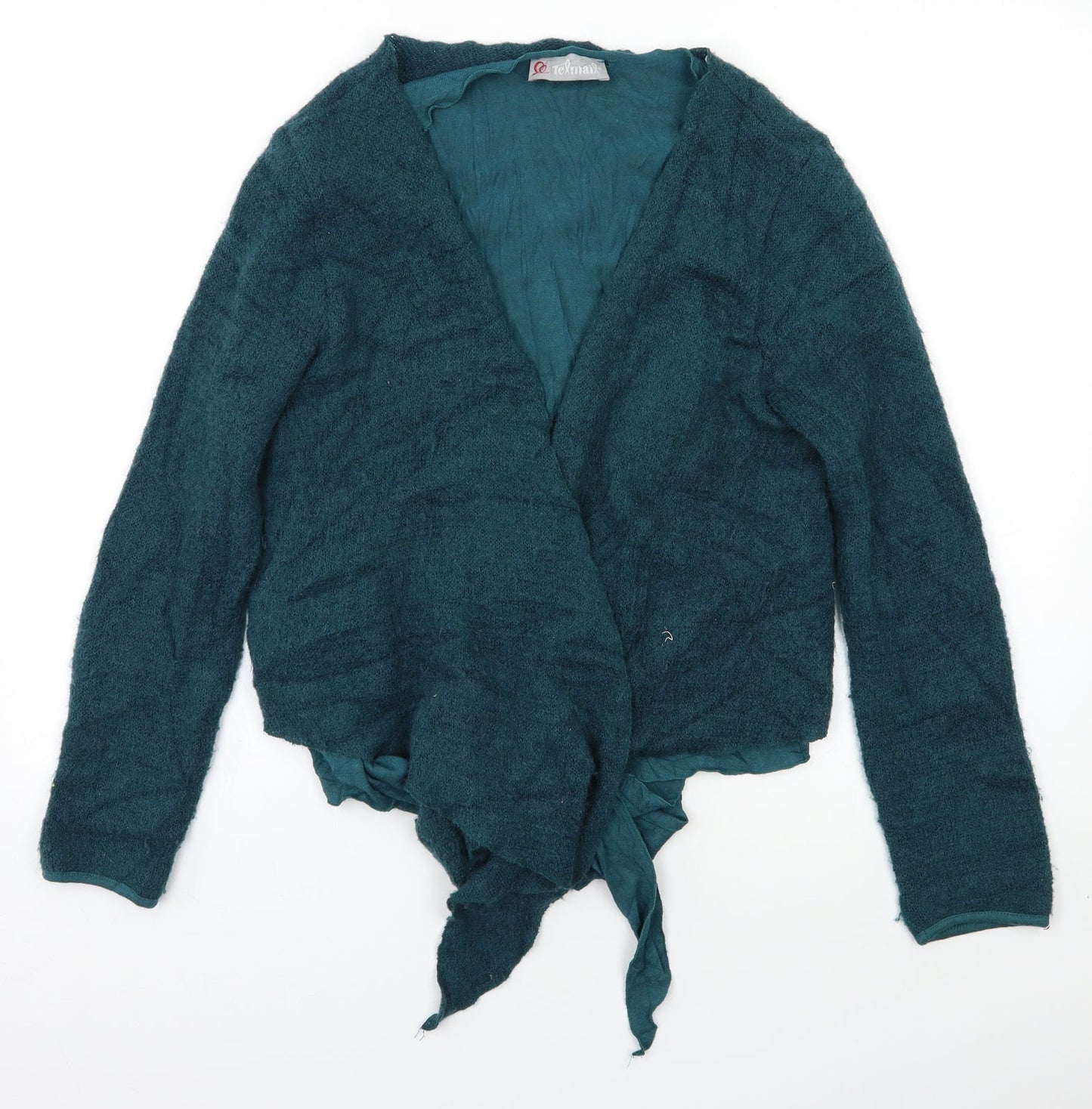 texmaix Womens Green   Cape Jumper Size 14