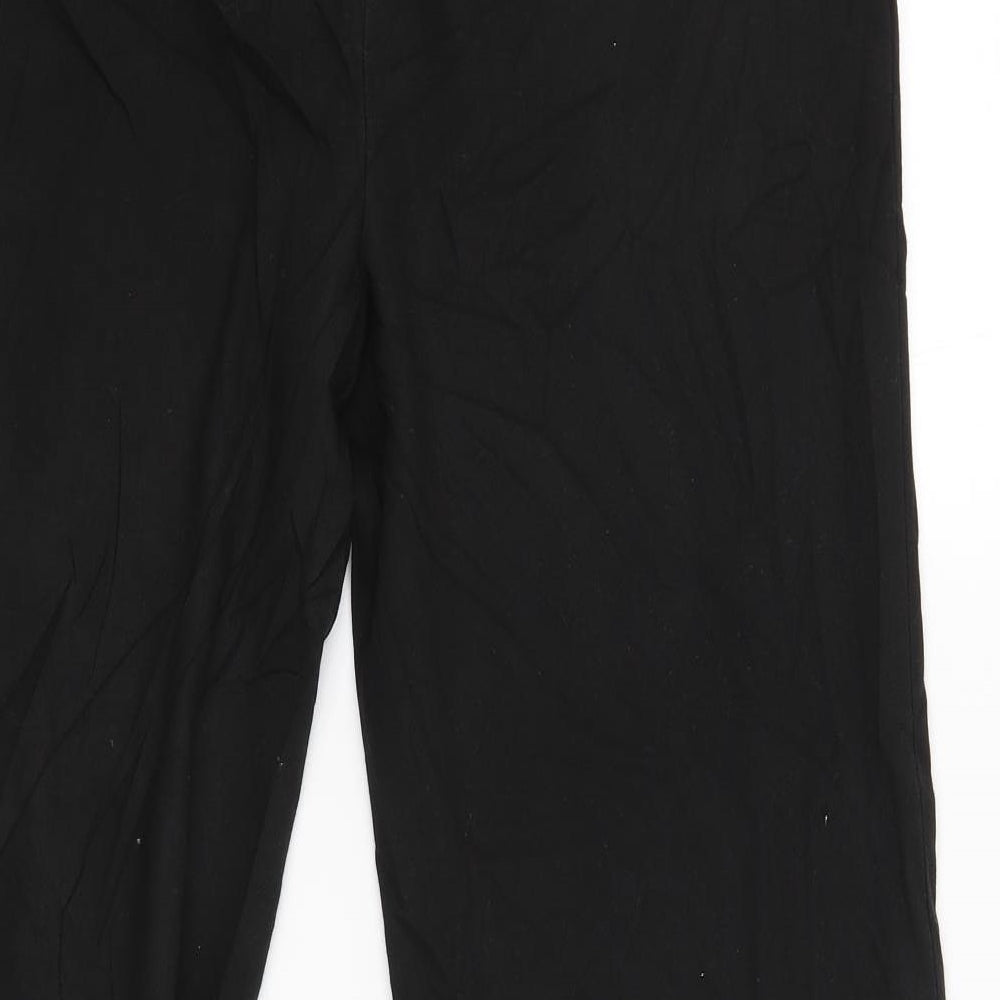 NEXT Womens Black   Trouser Suit Suit Trousers Size 14 L25 in