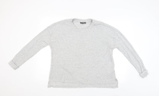 Primark Womens Grey   Pullover Jumper Size M