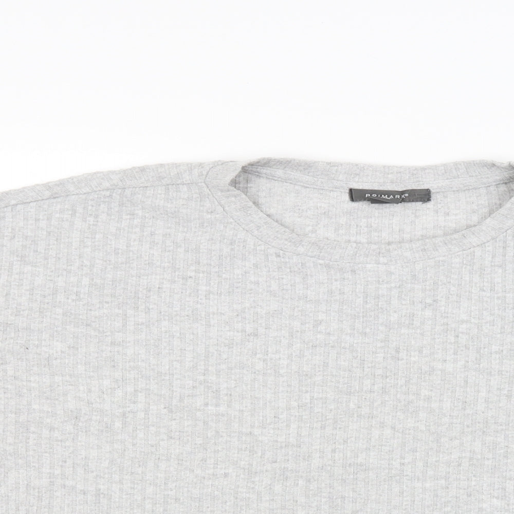 Primark Womens Grey   Pullover Jumper Size M