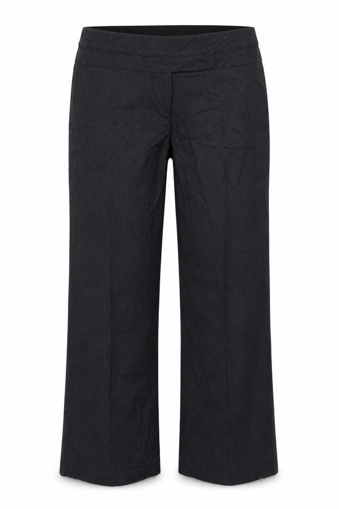 F&F Womens Grey Striped  Trouser Suit Suit Trousers Size 16 L31 in