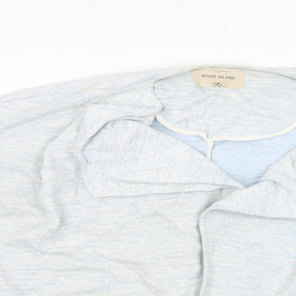 River Island Womens Blue   Cardigan Jumper Size 12