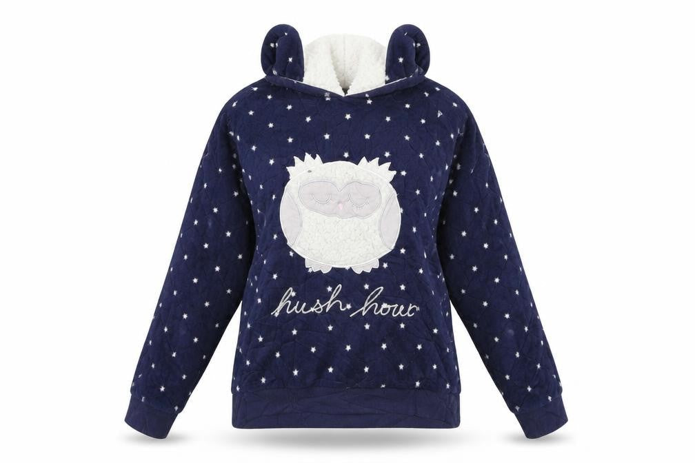 Marks & Spencer Womens Blue   Pullover Hoodie Size 14