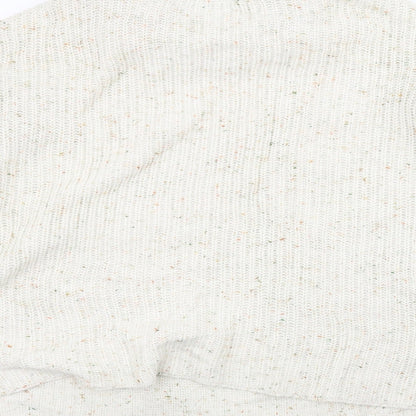 Warehouse Womens White   Pullover Jumper Size 10