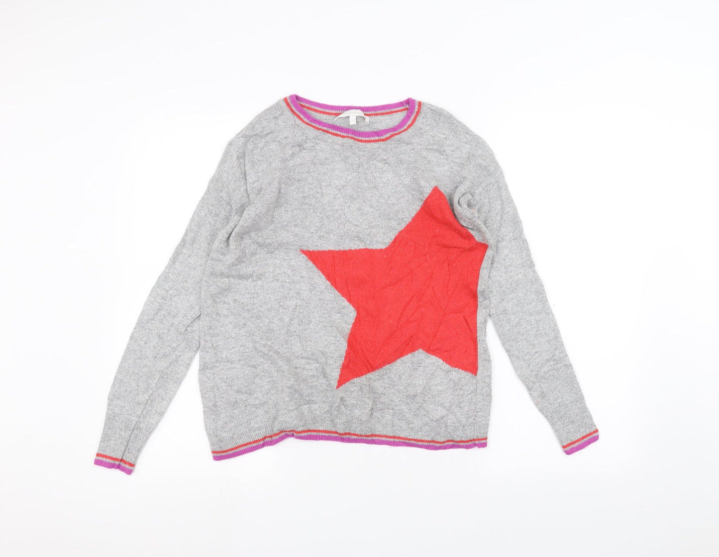 NEXT Womens Grey   Pullover Jumper Size XS