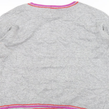 Next Womens Grey   Pullover Jumper Size XS