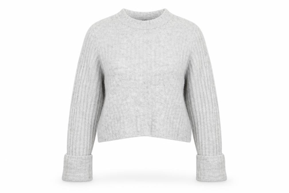 H&M Womens Grey   Pullover Jumper Size S