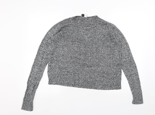H&M Womens Grey   Pullover Jumper Size S