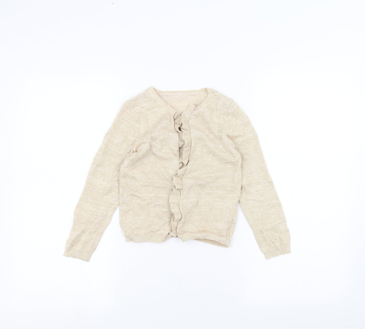 Mothercare Girls Brown   Cardigan Jumper Size 4-5 Years
