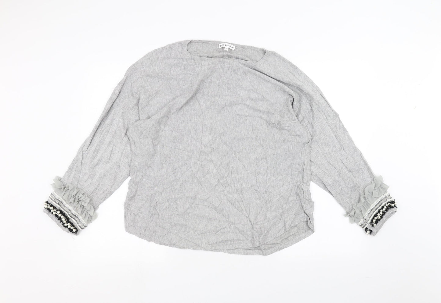 Millenium Womens Grey   Pullover Jumper One Size