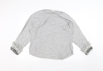 Millenium Womens Grey   Pullover Jumper One Size