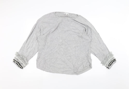 Millenium Womens Grey   Pullover Jumper One Size