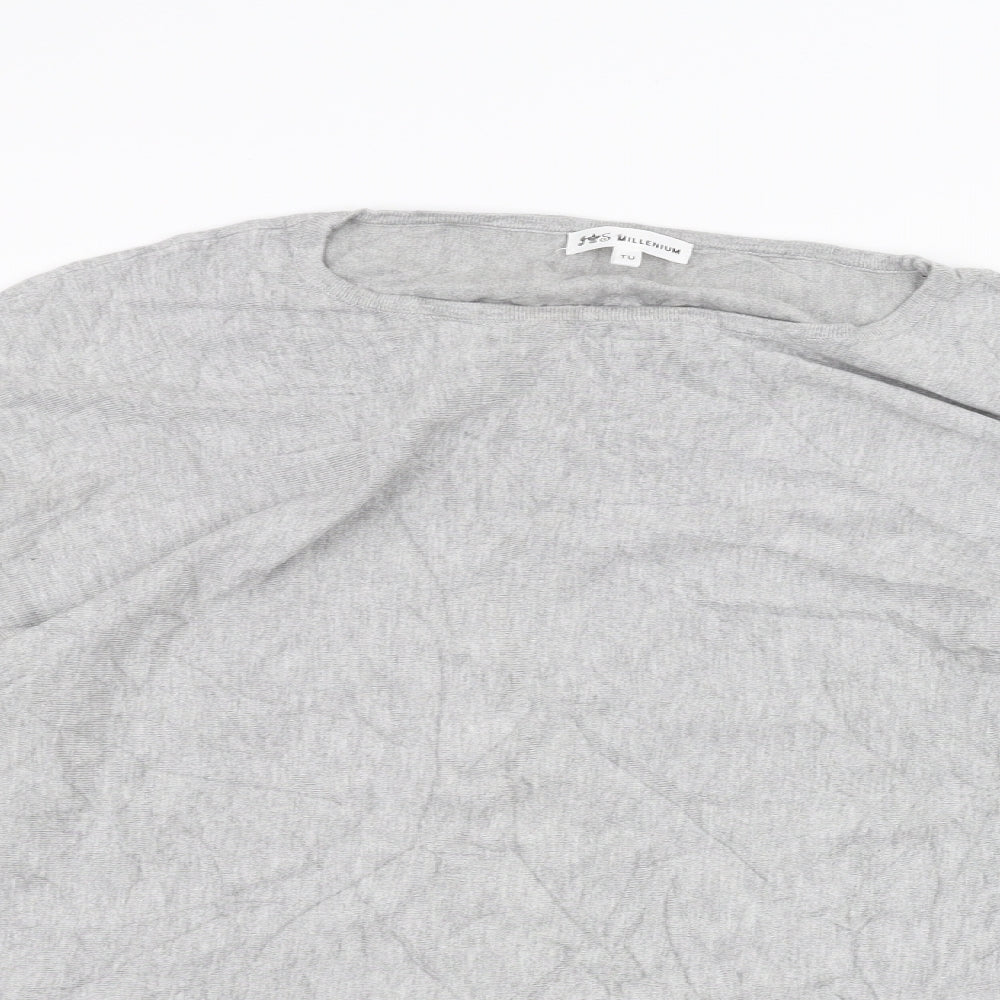 Millenium Womens Grey   Pullover Jumper One Size