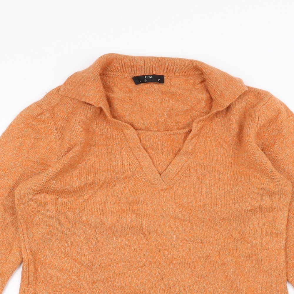 JOIN Womens Orange   Pullover Jumper Size S