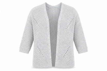 Tu Womens Blue  Knit Jacket Coatigan Size 16