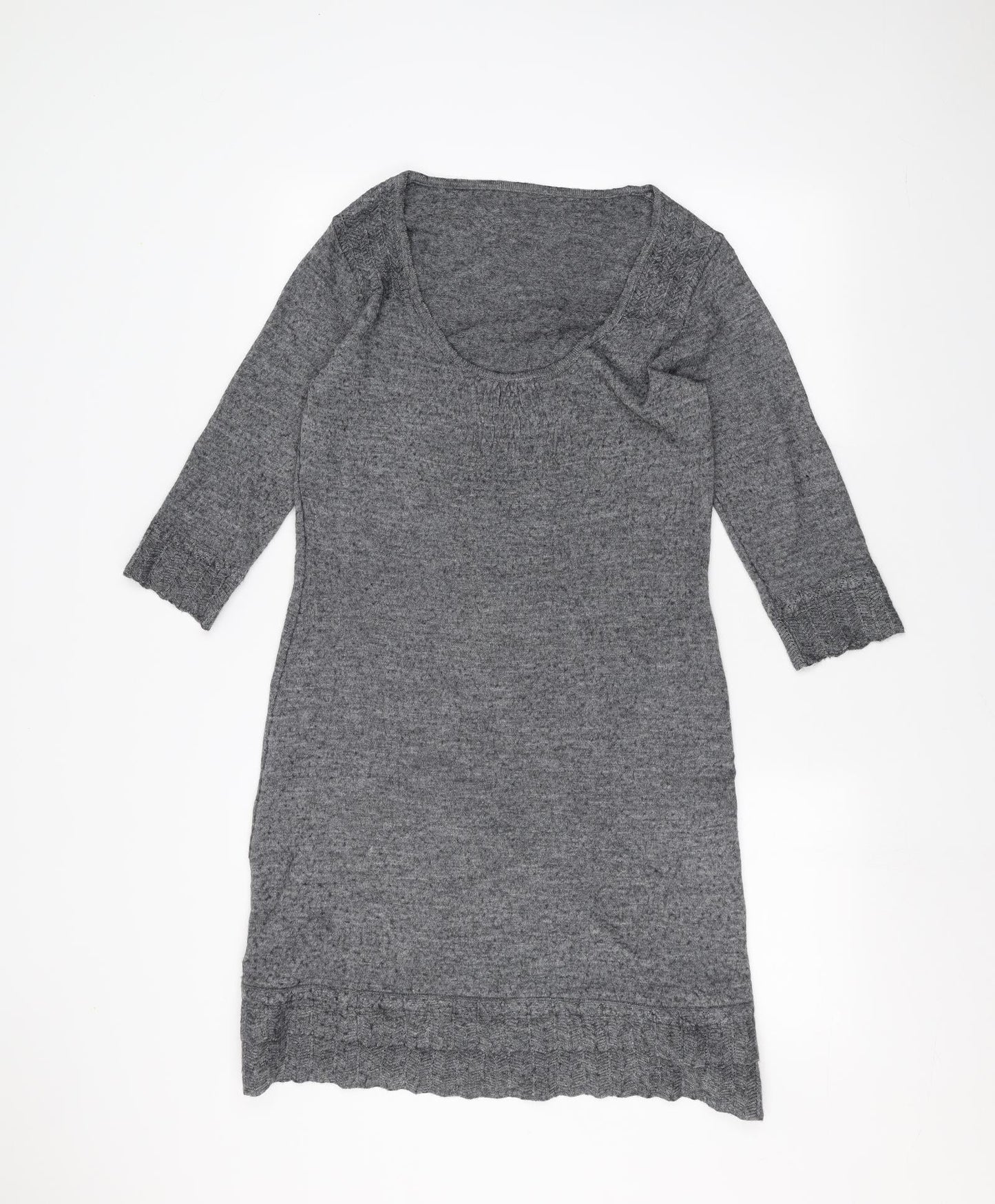 Per Una Womens Grey   Pullover Jumper Size 12