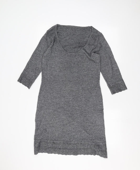 Per Una Womens Grey   Pullover Jumper Size 12