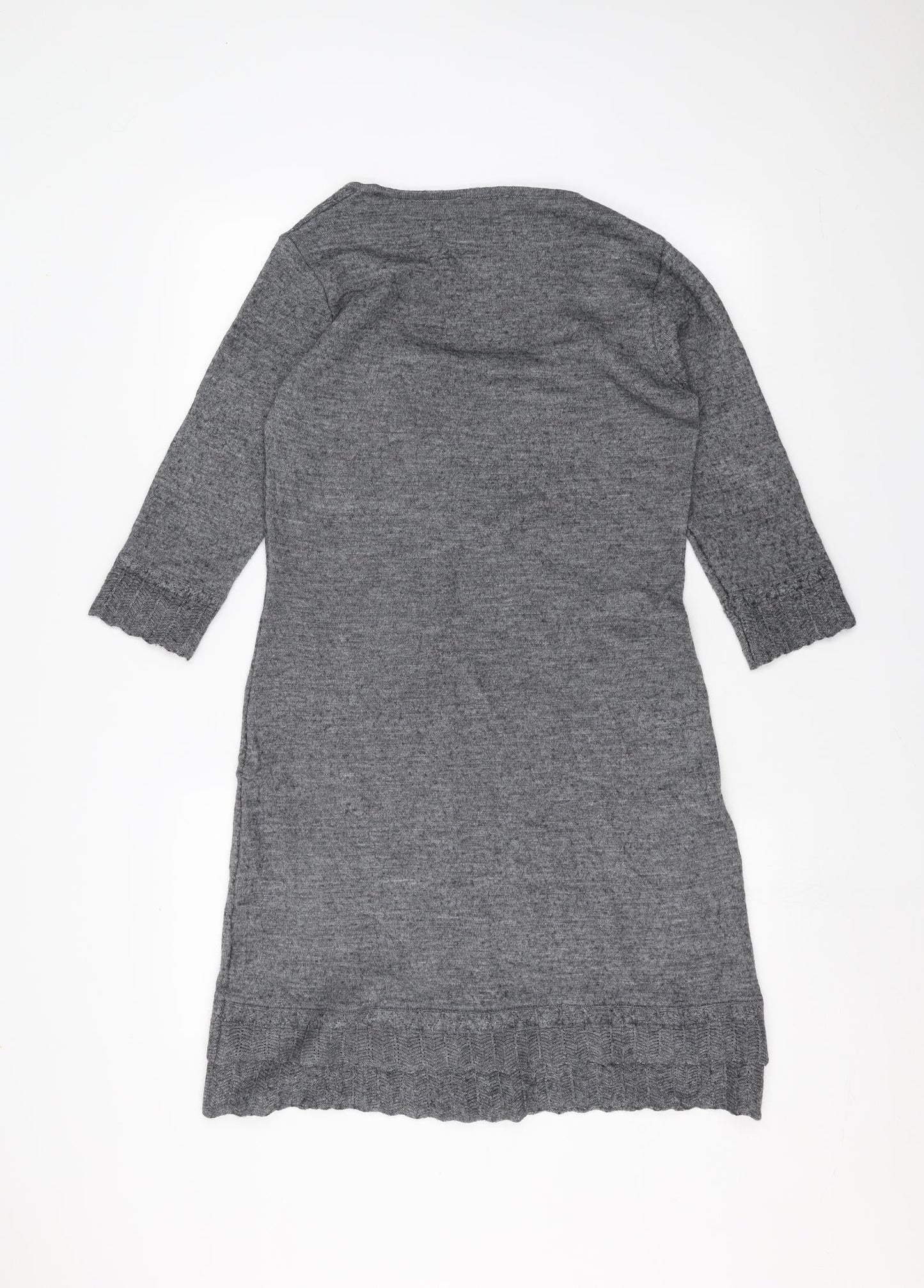Per Una Womens Grey   Pullover Jumper Size 12
