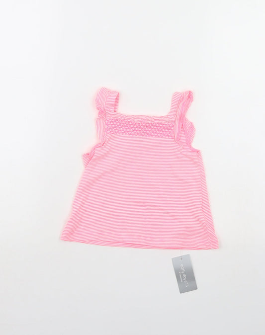 Early Days Boys Pink Striped  A-Line  Size 0-3 Months