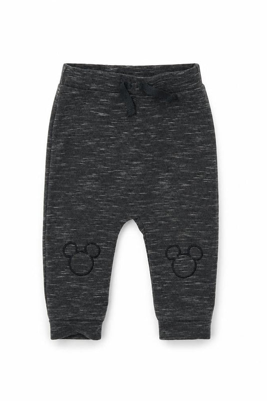 Disney Boys Black   Sweatpants Trousers Size 6-9 Months