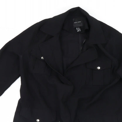 New Look Womens Black   Jacket  Size 8