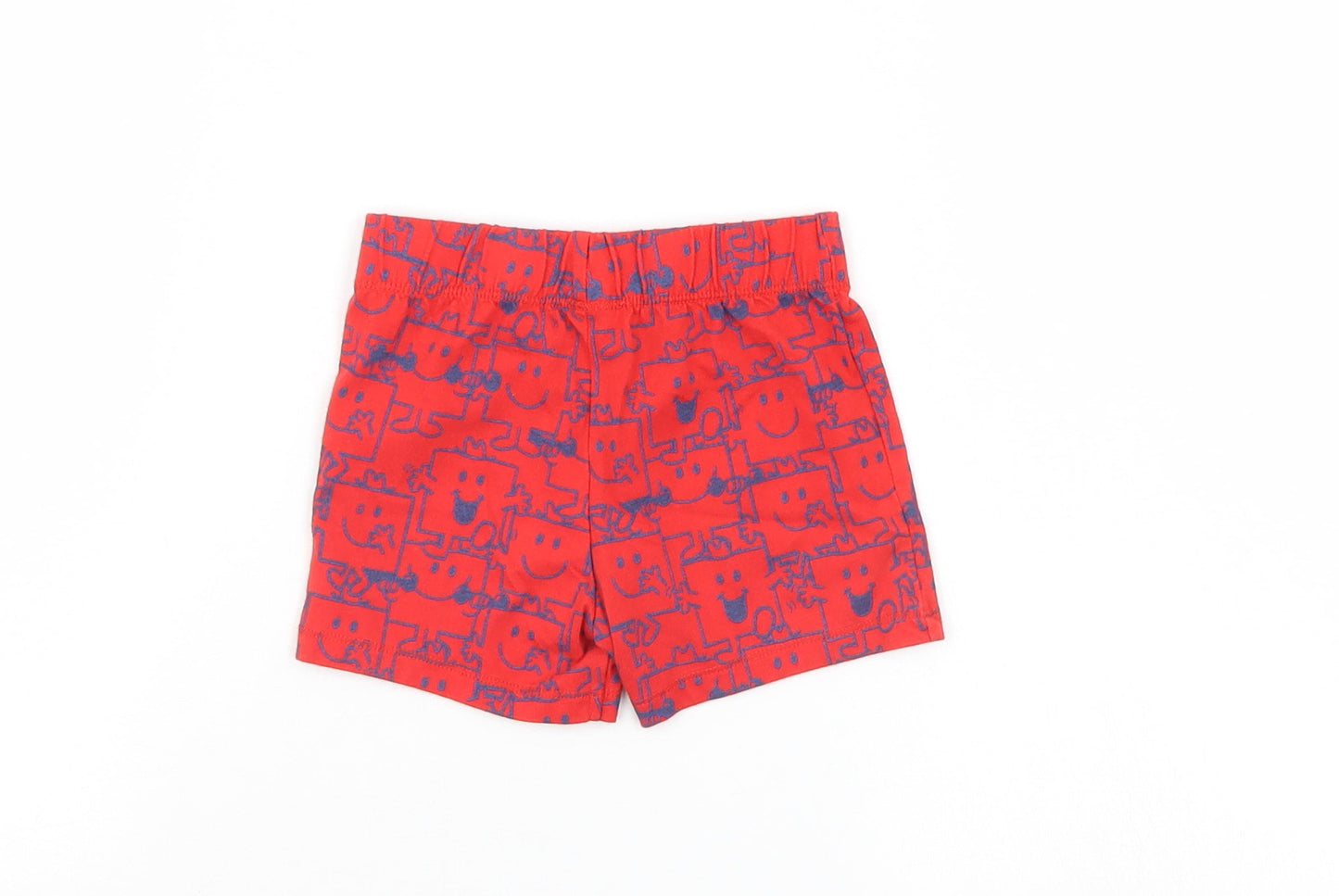 Mr Men  Red   Cropped Trousers Size 6-9 Months