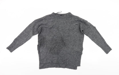 Divided Womens Grey   Pullover Jumper Size S