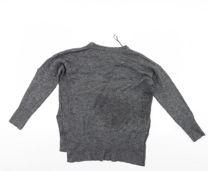 Divided Womens Grey   Pullover Jumper Size S