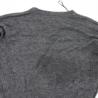 Divided Womens Grey   Pullover Jumper Size S
